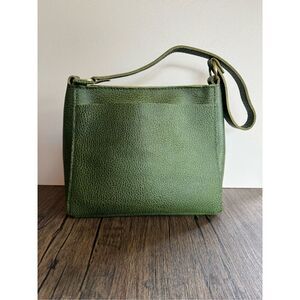 AVOCADO Triangle Bag Portland Leather Shoulder Bag Green Purse PLG
